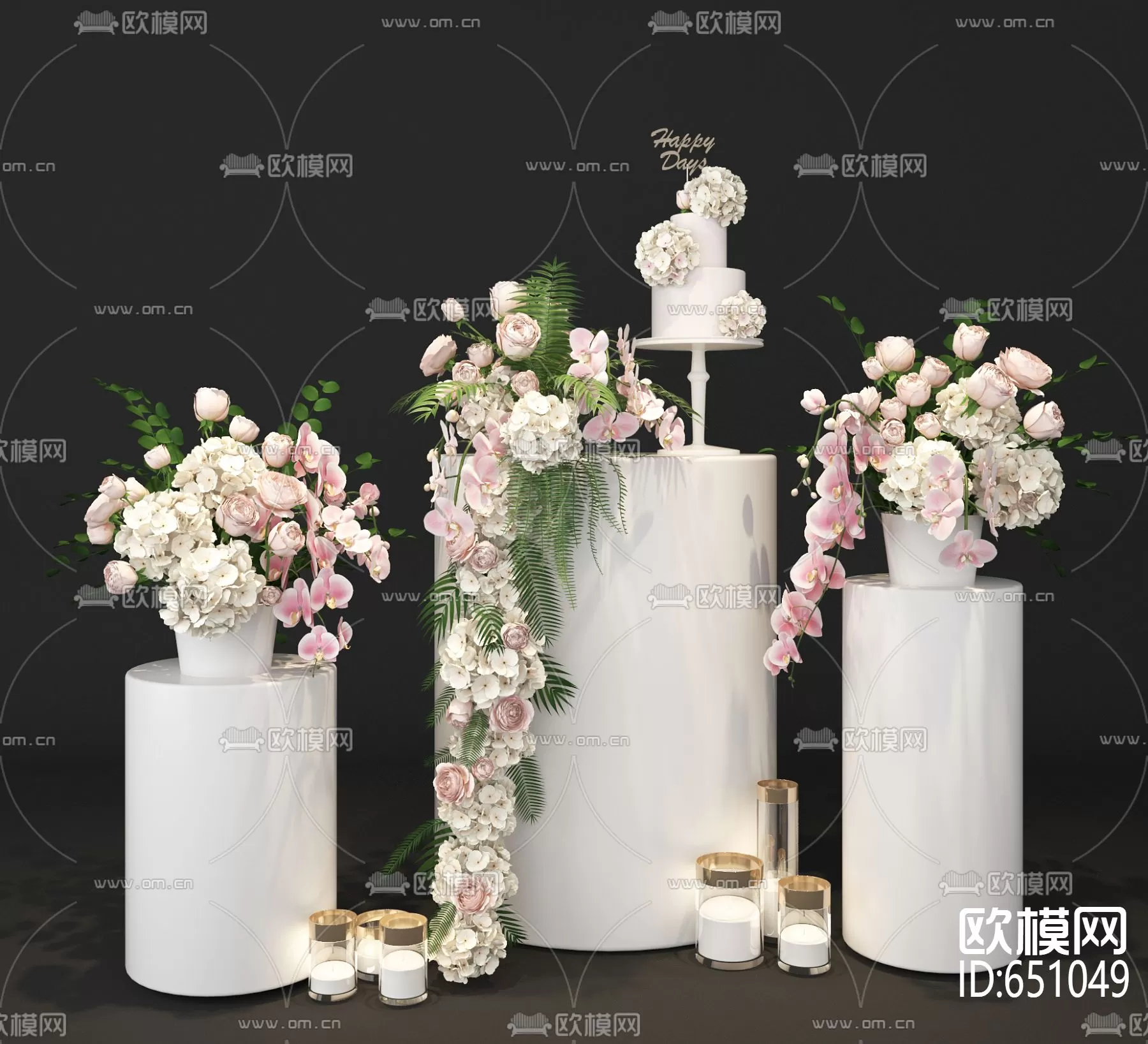 3DSKYFREE – WEDDING 3DS MAX MODELS