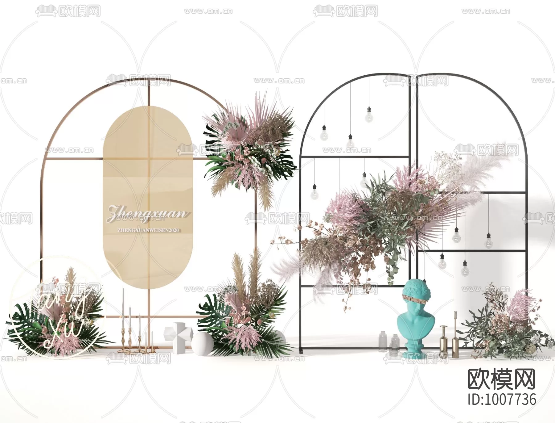 3DSKYFREE – WEDDING 3DS MAX MODELS