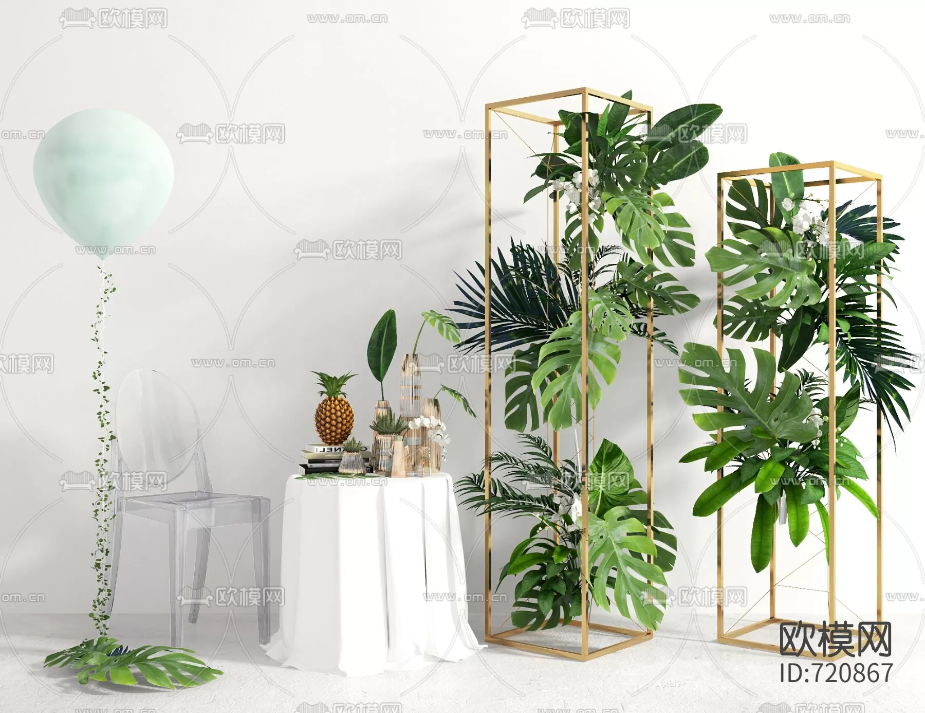 3DSKYFREE – WEDDING 3DS MAX MODELS