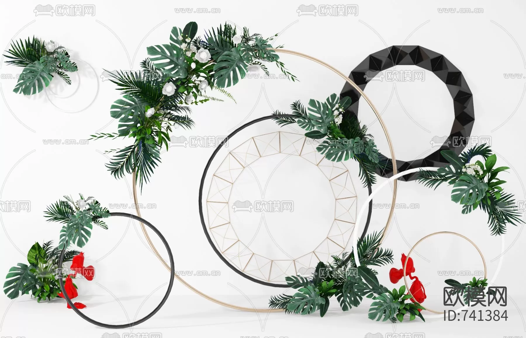 3DSKYFREE – WEDDING 3DS MAX MODELS