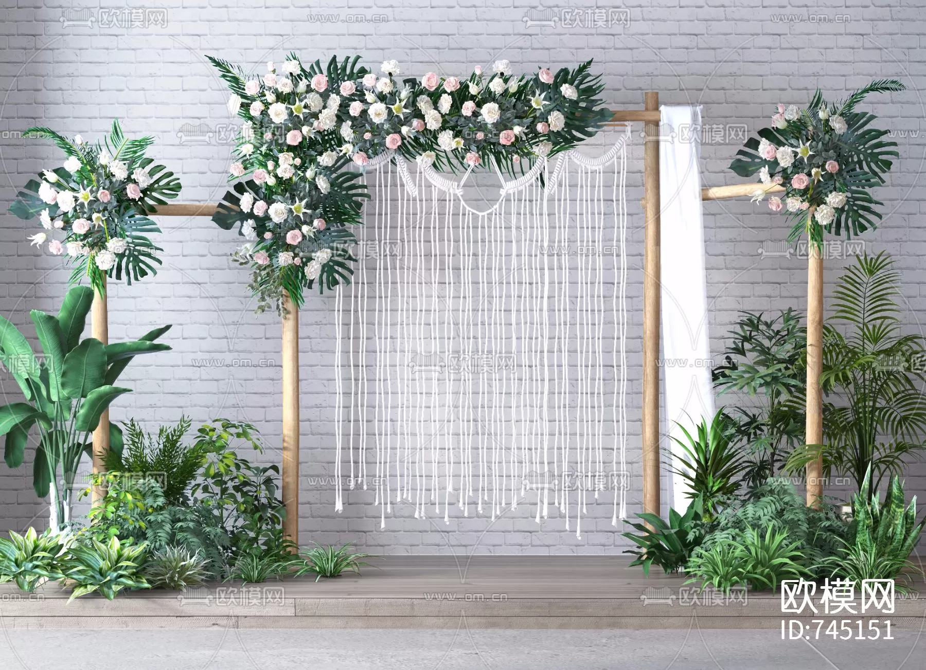 3DSKYFREE – WEDDING 3DS MAX MODELS