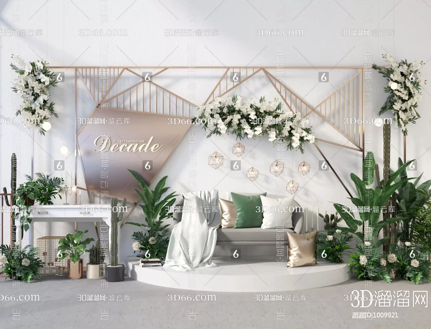 3DSKYFREE – WEDDING 3DS MAX MODELS