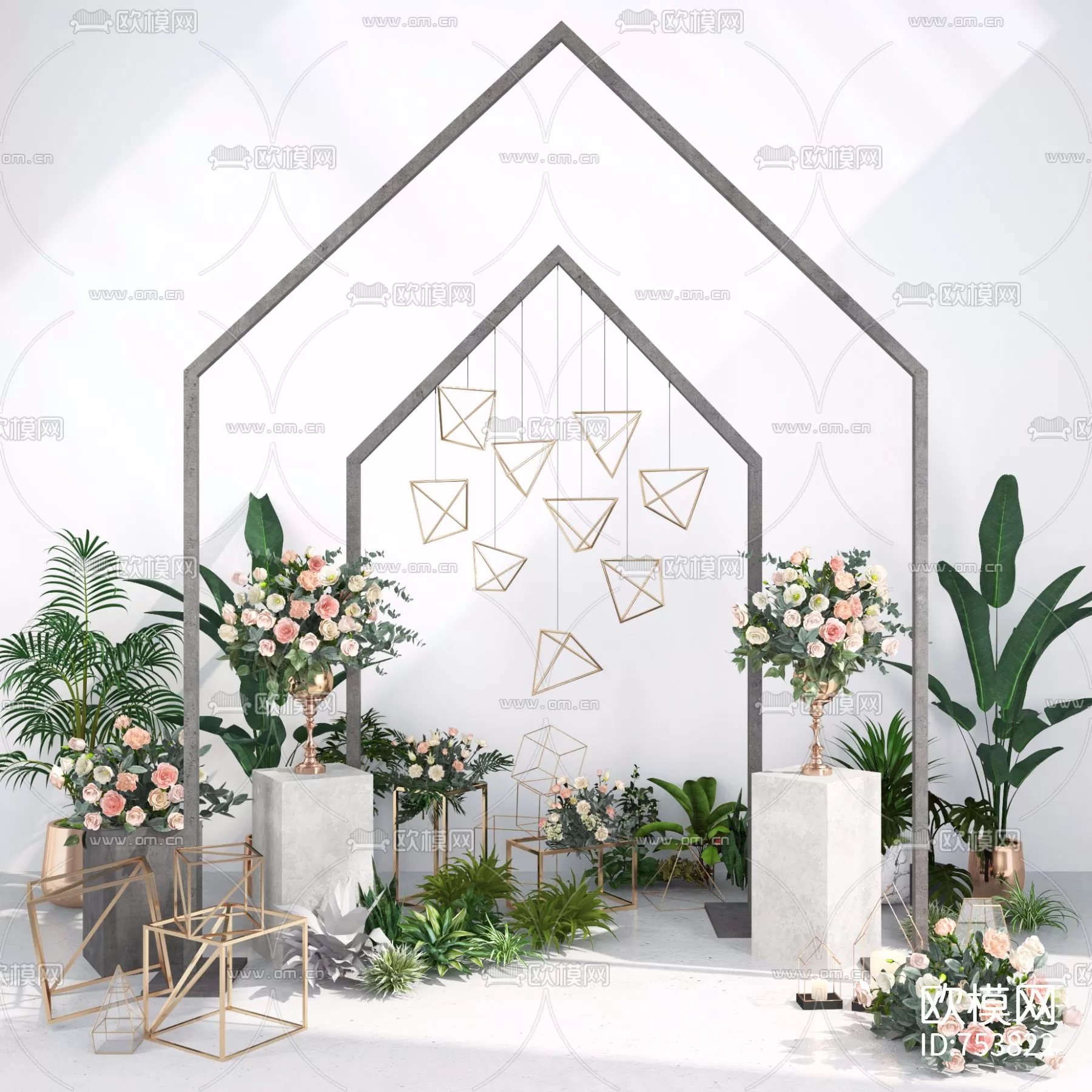 3DSKYFREE – WEDDING 3DS MAX MODELS