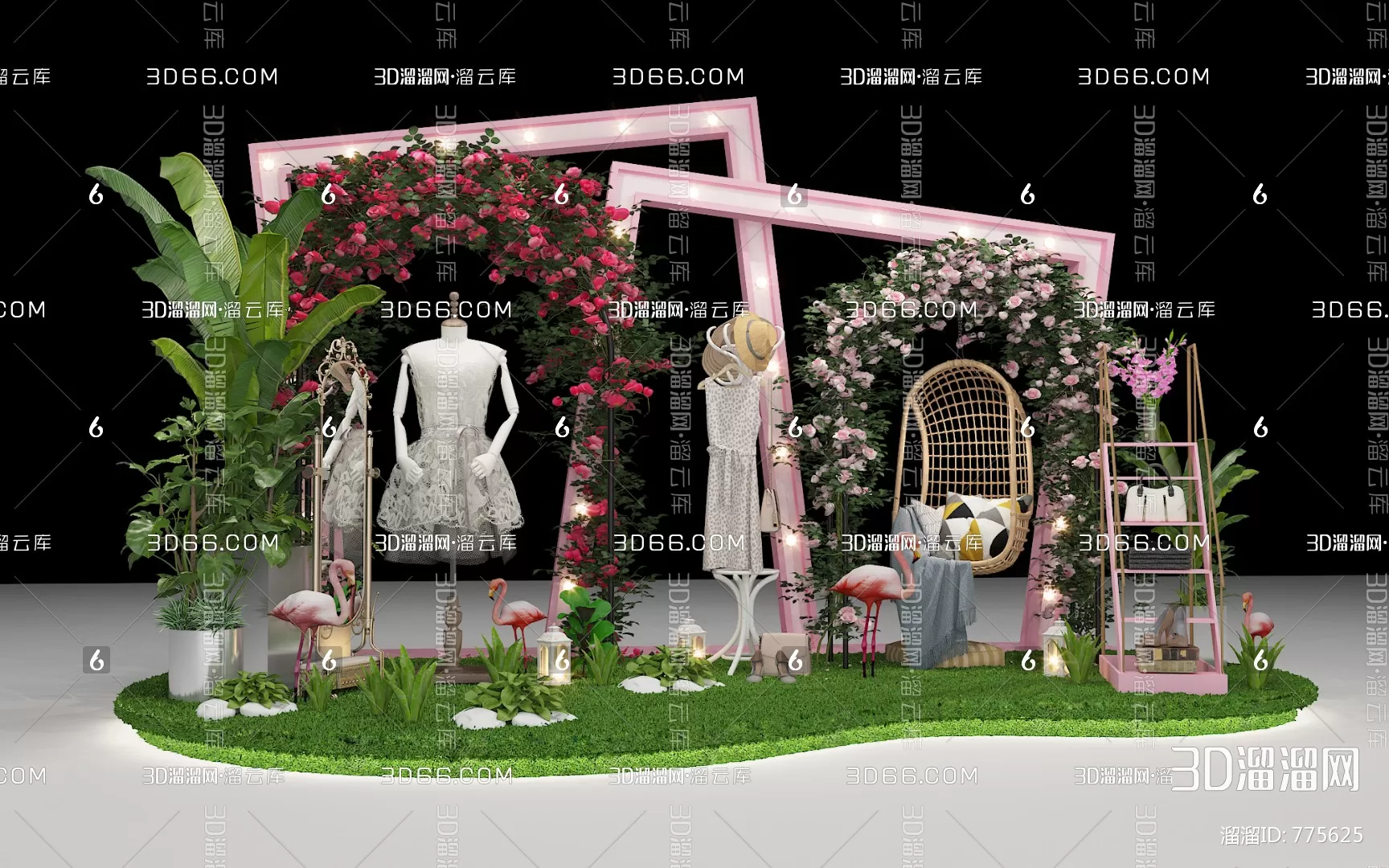 3DSKYFREE – WEDDING 3DS MAX MODELS