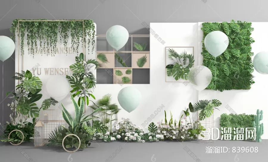 3DSKYFREE – WEDDING 3DS MAX MODELS