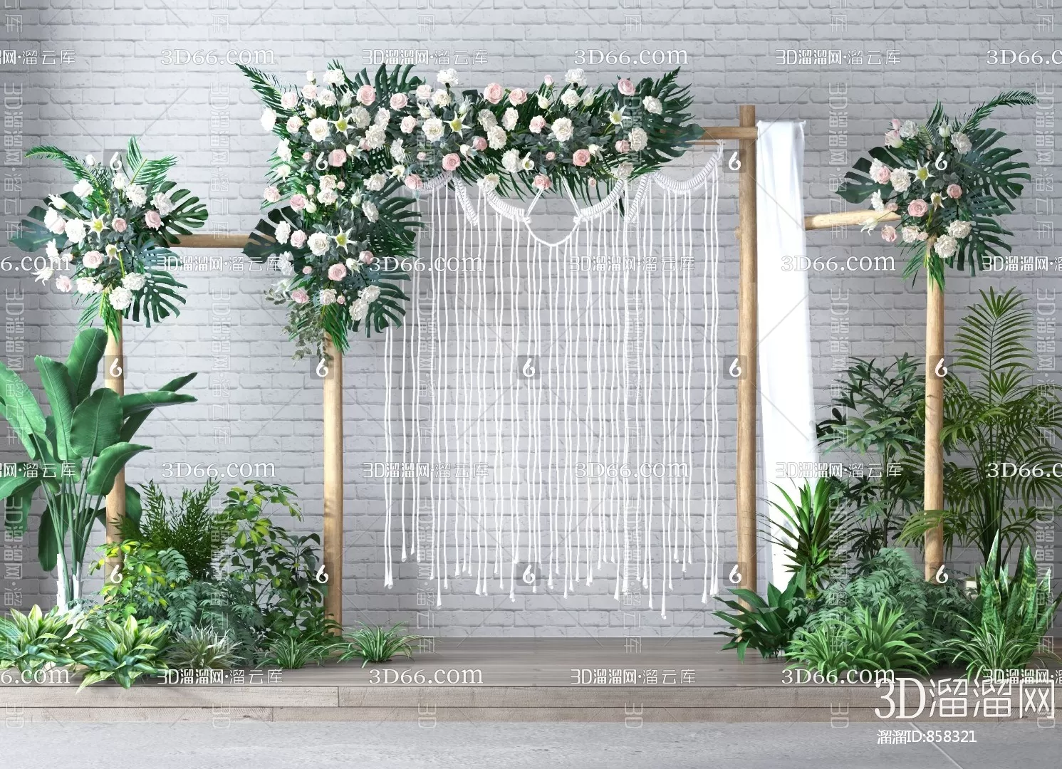 3DSKYFREE – WEDDING 3DS MAX MODELS
