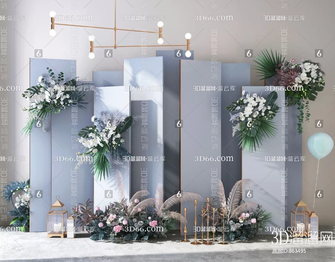 3DSKYFREE – WEDDING 3DS MAX MODELS