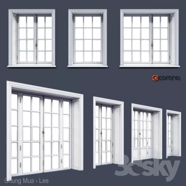 3DSKYFREE – WINDOW 3DS MAX MODELS
