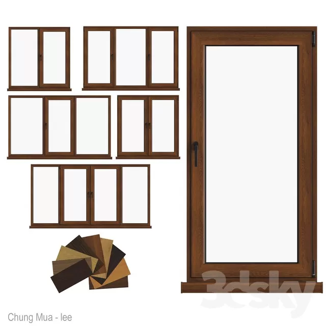 DECOR HELPER – WINDOW 3D MODELS – 23