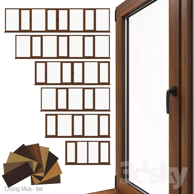 DECOR HELPER – WINDOW 3D MODELS – 24