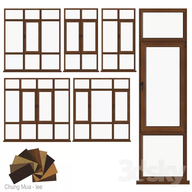 DECOR HELPER – WINDOW 3D MODELS – 25