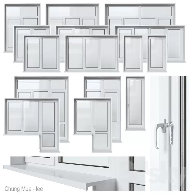WINDOW 3D MODELS