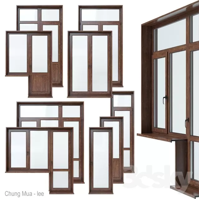DECOR HELPER – WINDOW 3D MODELS – 33