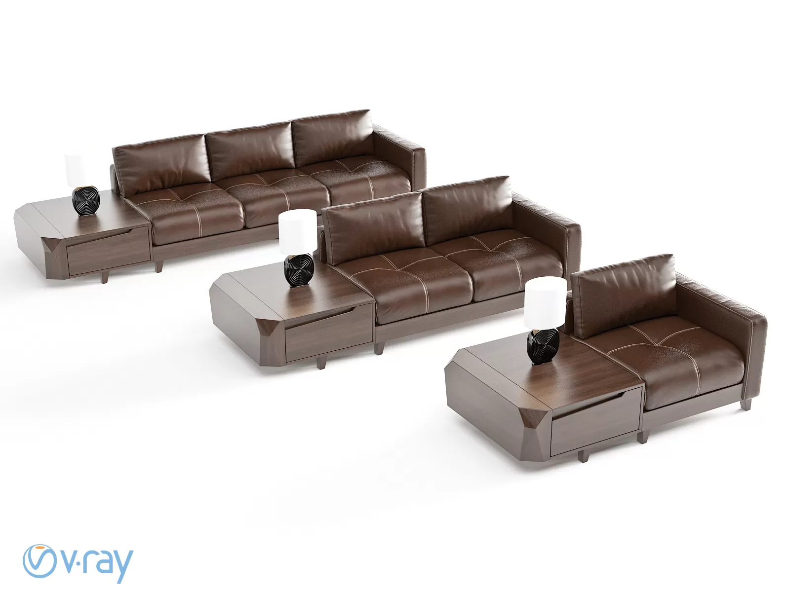 3DSKYFREE – WOODEN FURNITURE 3DS MAX MODELS