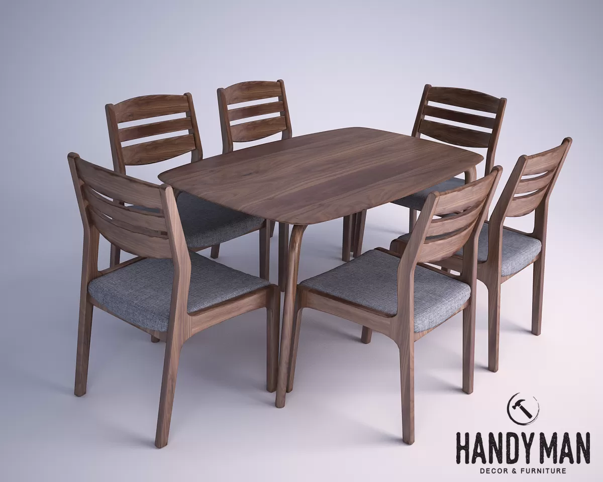 WOODEN FURNITURE 3D MODELS