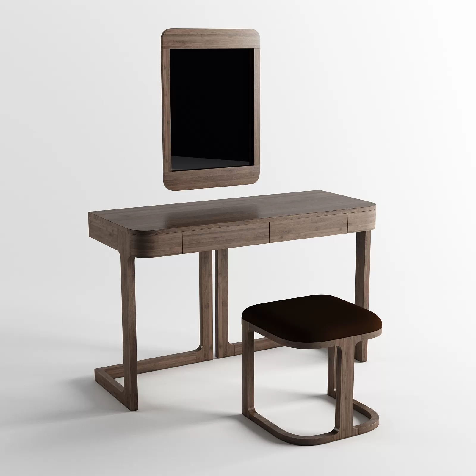 WOODEN FURNITURE 3D MODELS – 019