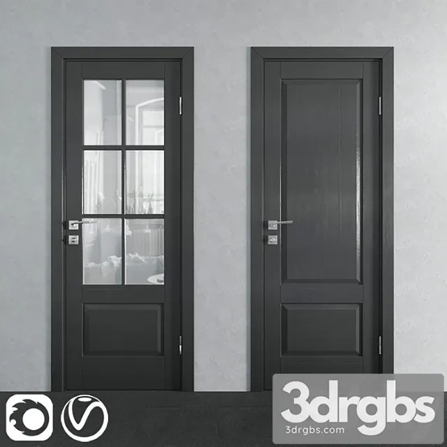 4 profildoors xn series interior doors 3D Model Free