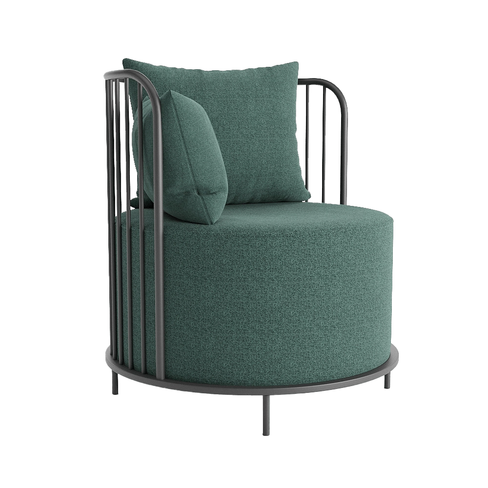 4Corners - Armchair Nest-2 3D Model