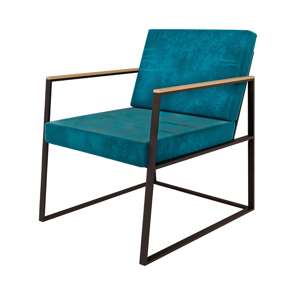 4Corners - Armchair Scandi 3D Model
