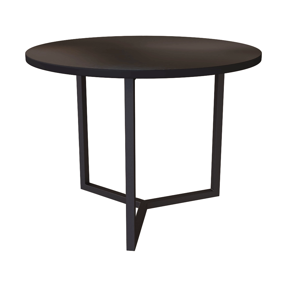 4Corners - Round coffee table 3D Model