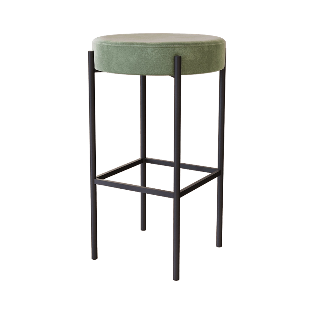 4Corners - Stool 4 bar 3D Model