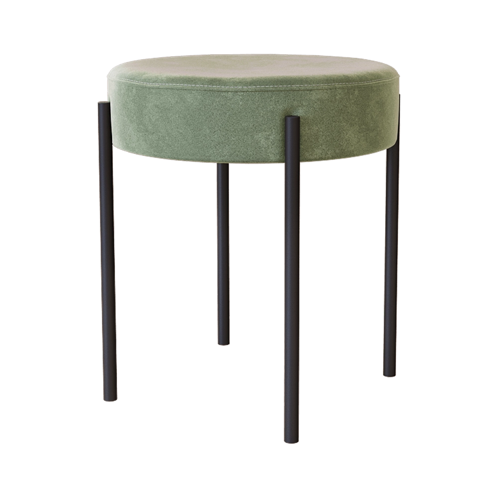 4Corners - Stool 4 low 3D Model