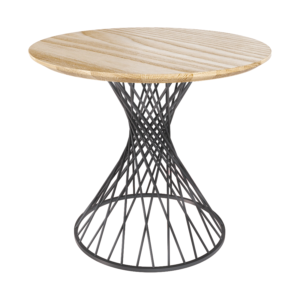 4Corners - Table Spiral 3D Model