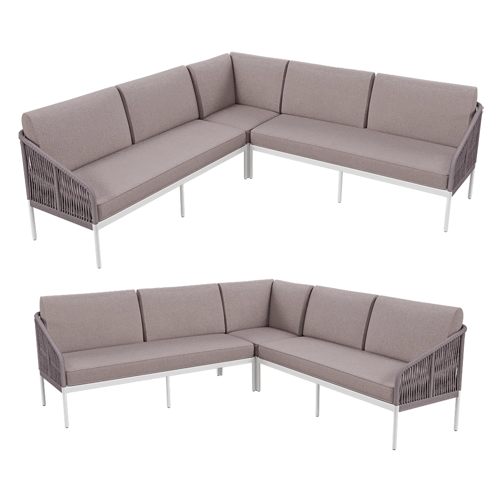 4SiS - Sofa Corner Kanni 3D Model