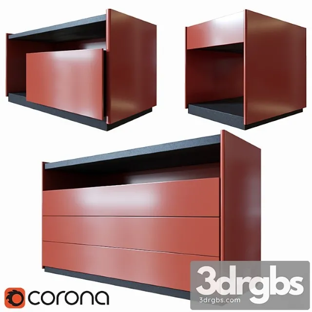 5050 Molteni & C 2 3D Model Free