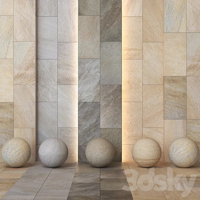 6 in 1 Keope Point Pack Textures - vol 1 3D Model