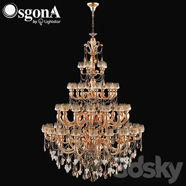 696 502 (MD89233 _ 50) Esserco Osgona by Lightstar 3DModel