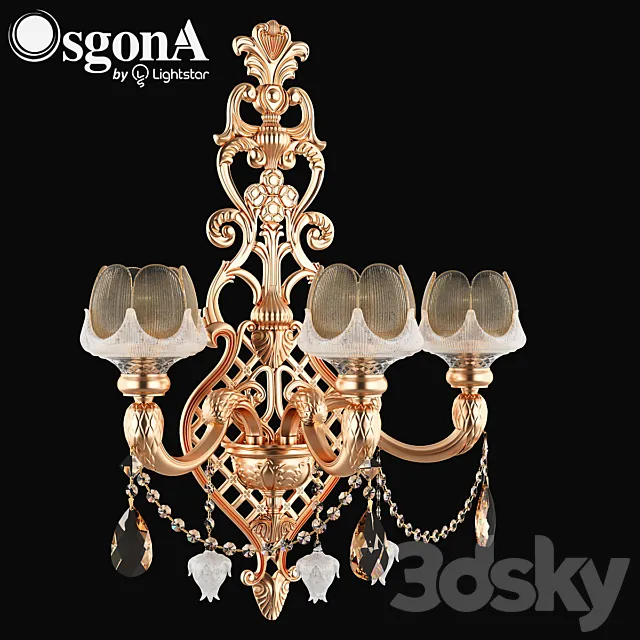 696.632 (MB89233 _ 3) Esserco Osgona by Lightstar 3DModel