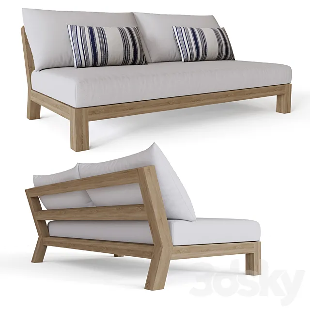 72 MERIDA SOFA 3D Model