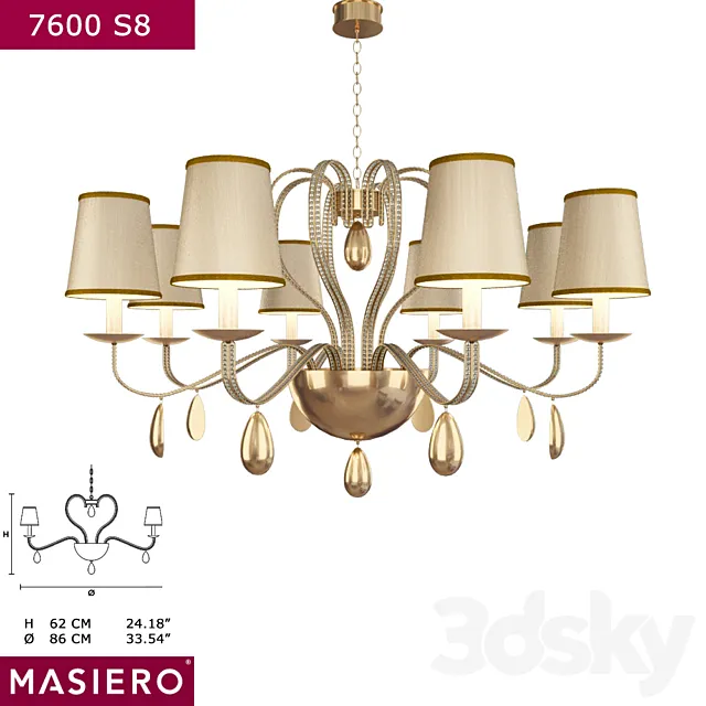 7600 S8 Masiero 3D Model