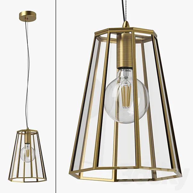 798121 Genni Lightstar Chandelier 3D Model
