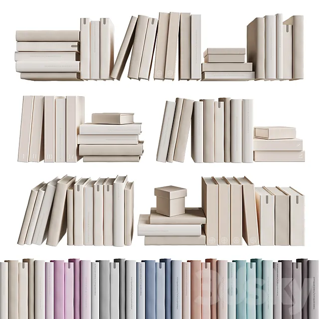 7colors monochrome books set Free Download