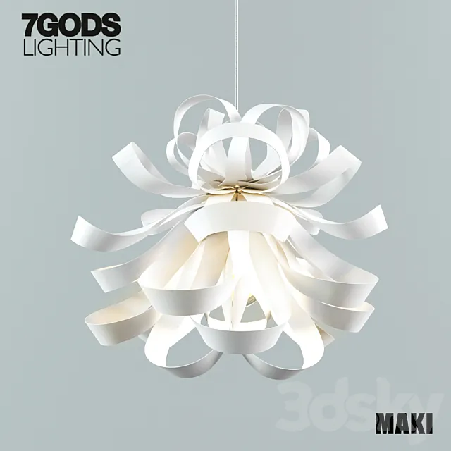 7GODS LIGHTING "MAKI" 3DModel