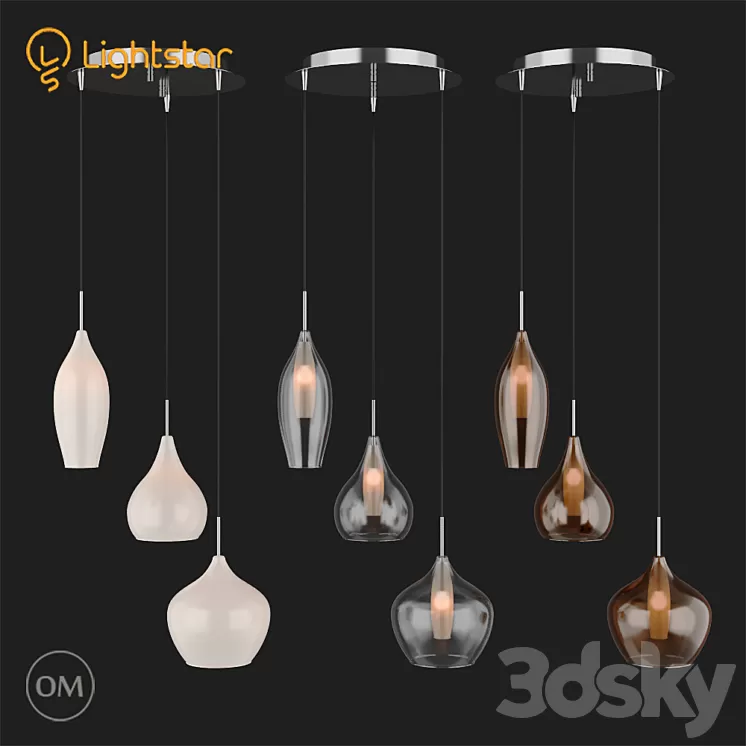 80305x PENTOLA Lightstar 3D Model