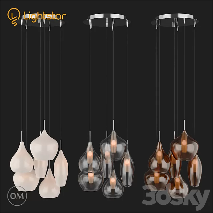 80306x PENTOLA Lightstar 3D Model