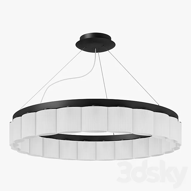 812236 Nibbler Lightstar Chandelier 3D Model