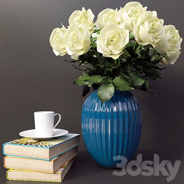 A bouquet of roses 10 3DModel