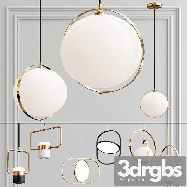 A collection of pendant lights. Free Download