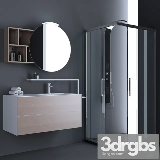 A Set for a Bathroom from Ardeco and Agha 3D Model Free