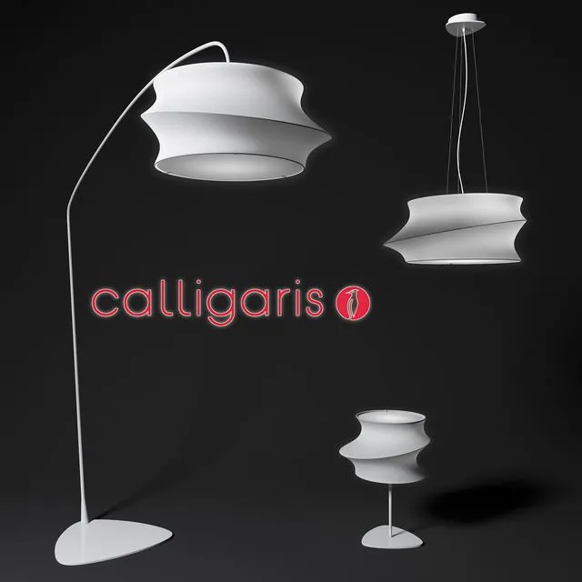 A set of CYGNUS luminaires 3D Model