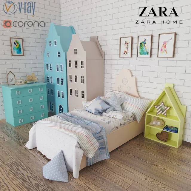 A set of furniture and bedding Amsterdam Zara Home Free Download