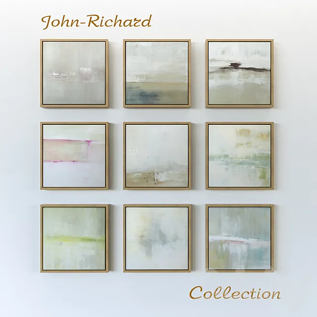 A set of pictures John-Richard Collection 3D Model