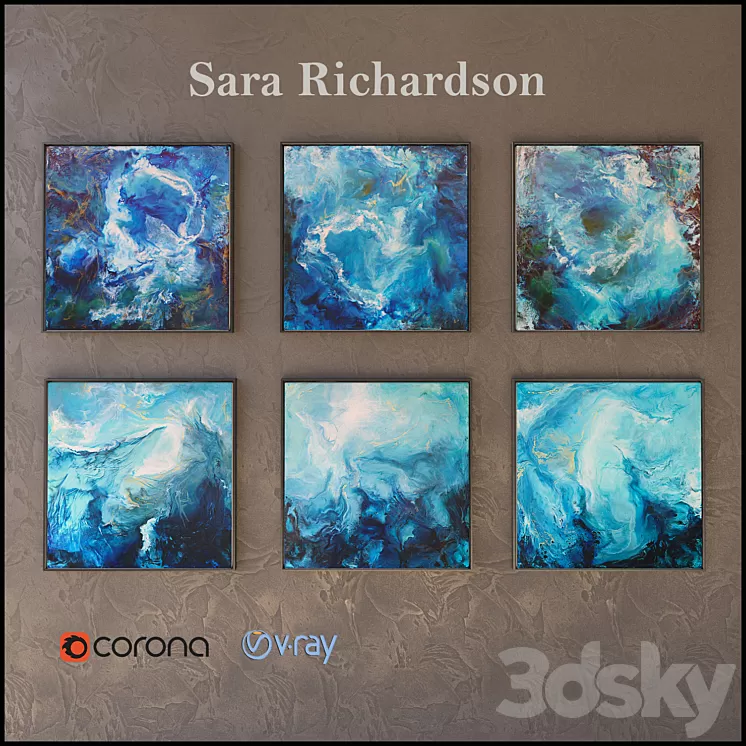 A set of pictures Sara Richardson 3D Model
