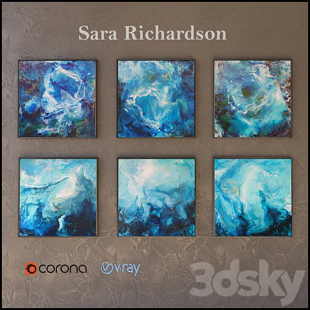 A set of pictures Sara Richardson 3D Model