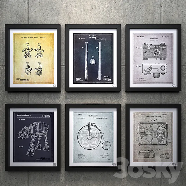 A set of pictures_03 3D Model