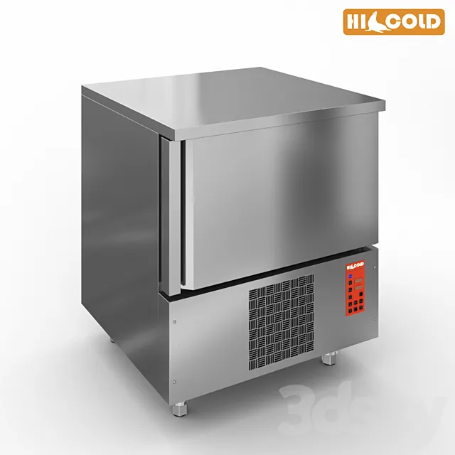A set of shock freezers HiCold pack # 1 3D Model